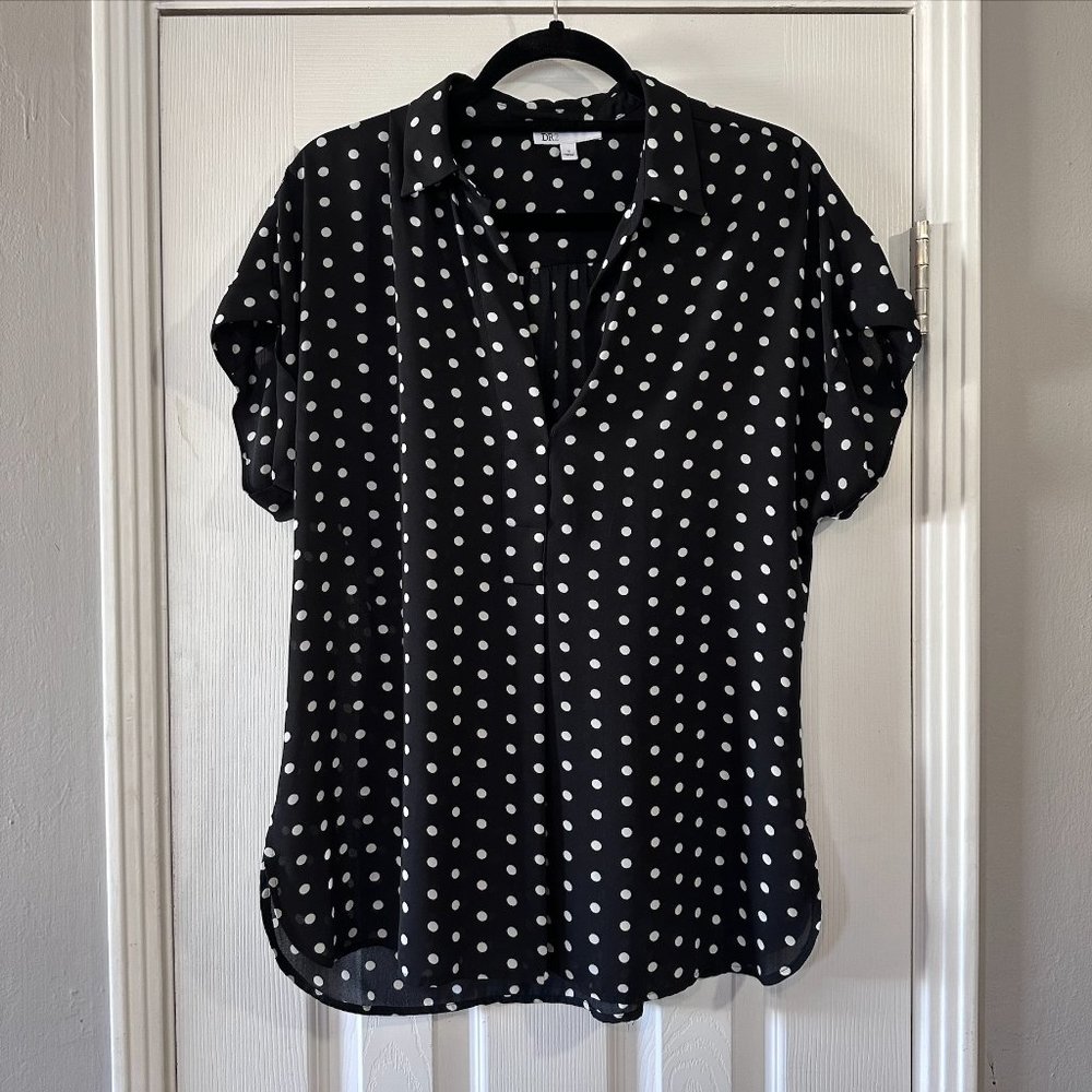 DR2 polka dot blouse